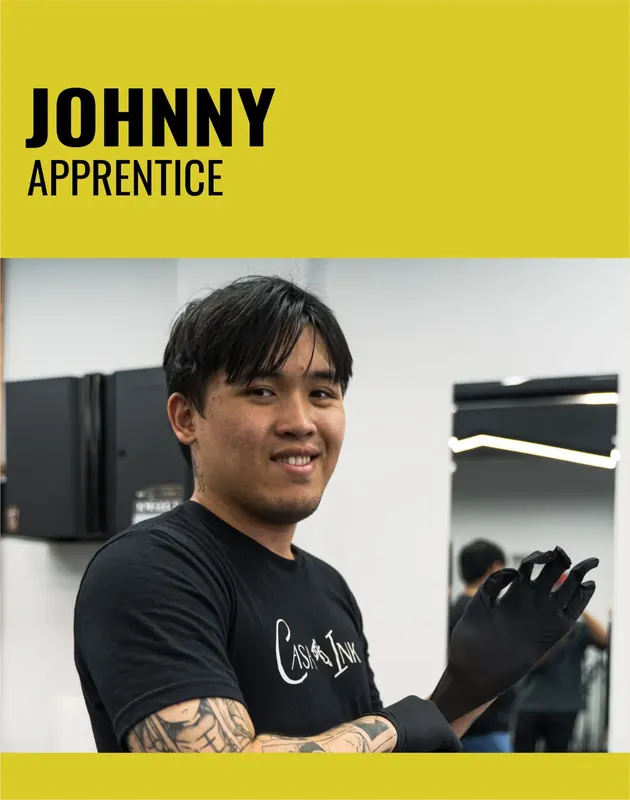 Johnny — Casa Ink artist card