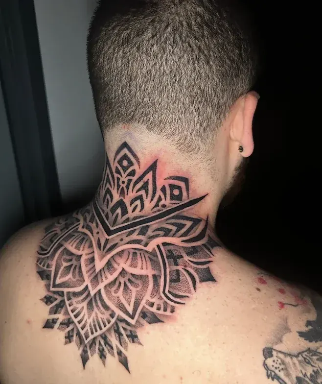Geometric tattoo by Casa Ink