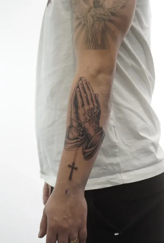 Black & gray tattoo by Casa Ink