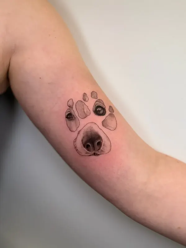 Black & gray tattoo by Casa Ink
