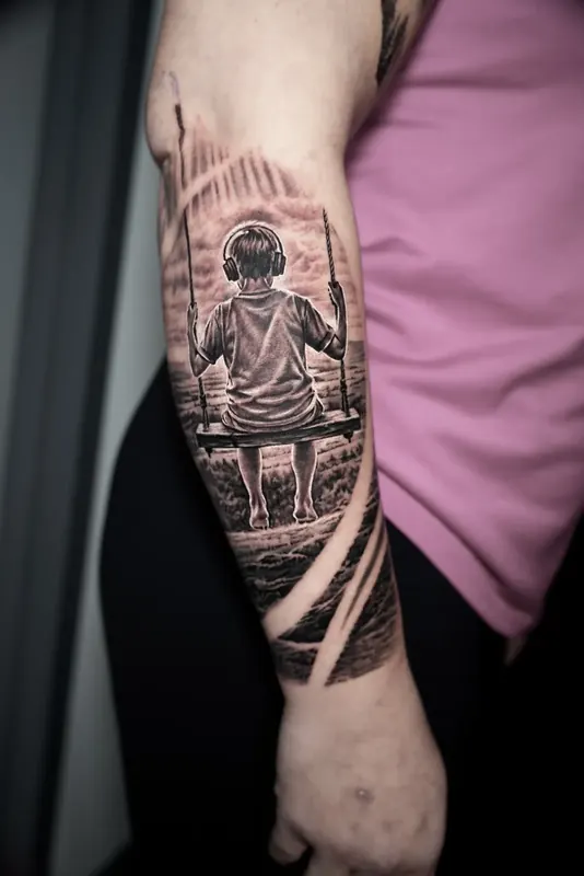 Realism tattoo by Casa Ink